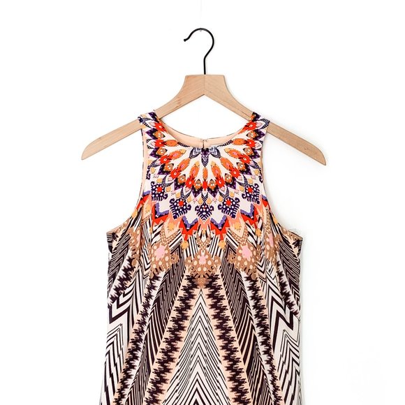 ANTHROPOLOGIE HD IN PARIS solstice silk maxi dress - Picture 5 of 7